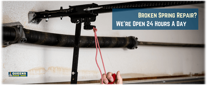 Broken Garage Door Spring Repair Queens NY